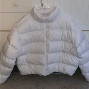 White Puffer Jacket